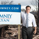 Illustration for article titled Romney Pitches In To Repair Thousands Of Downed Romney-Ryan Lawn Signs